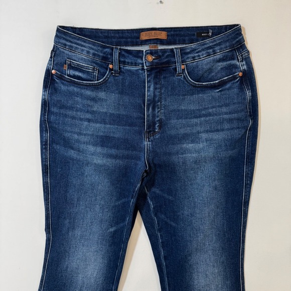 Judy Blue Tummy Control Bootcut Jeans Women's Plus Tall Long 16 16W Denim Casual - Picture 3 of 13
